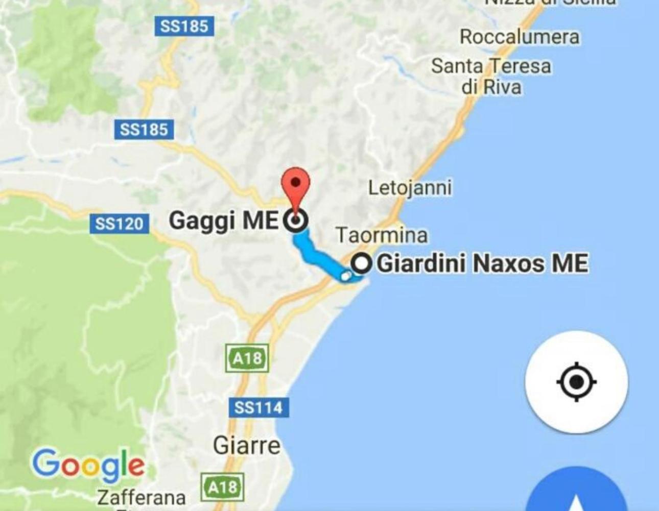Apartament Il Sole Dell'Alcantara Gaggi Zewnętrze zdjęcie